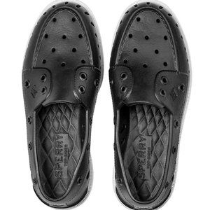 Sperry Women Authentic Original Black Float Boat Shoes